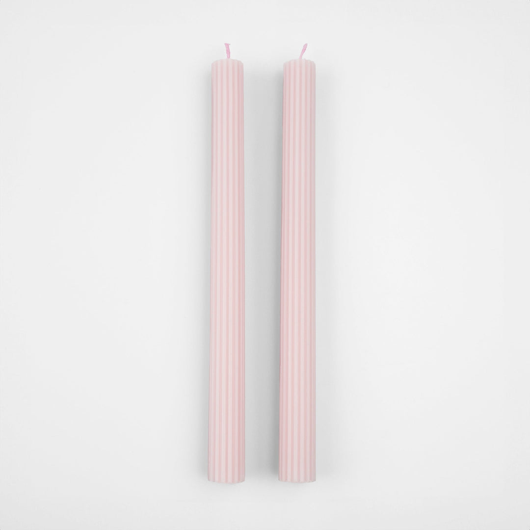 Cotton Candy Pink Table Candles x 2 | Meri Meri Candles Candle Cotton Candy Pink Table Candles x 2