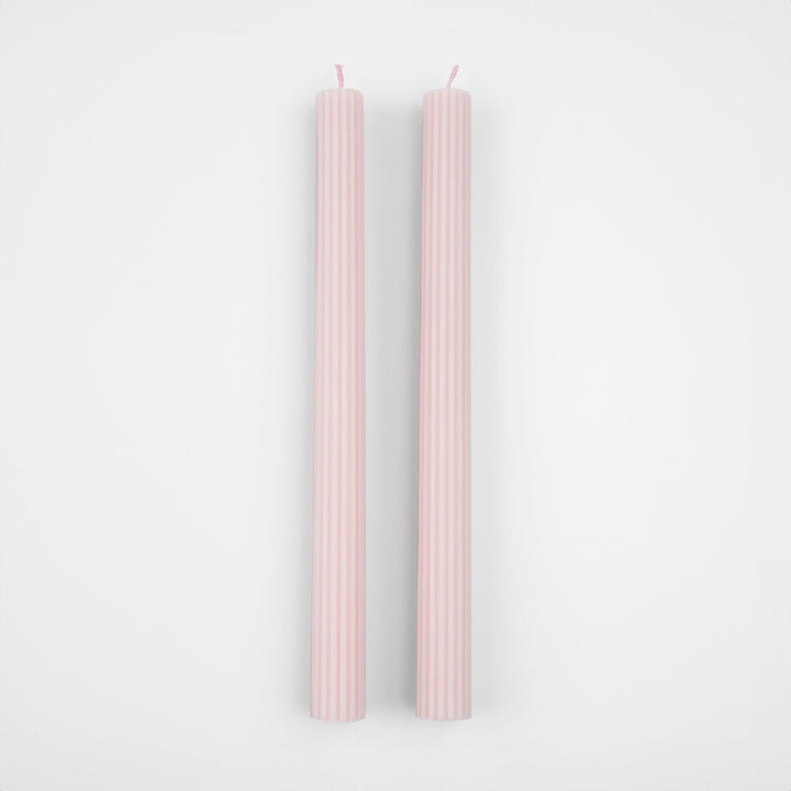 Cotton Candy Pink Table Candles x 2 | Meri Meri Candles Candle Cotton Candy Pink Table Candles x 2
