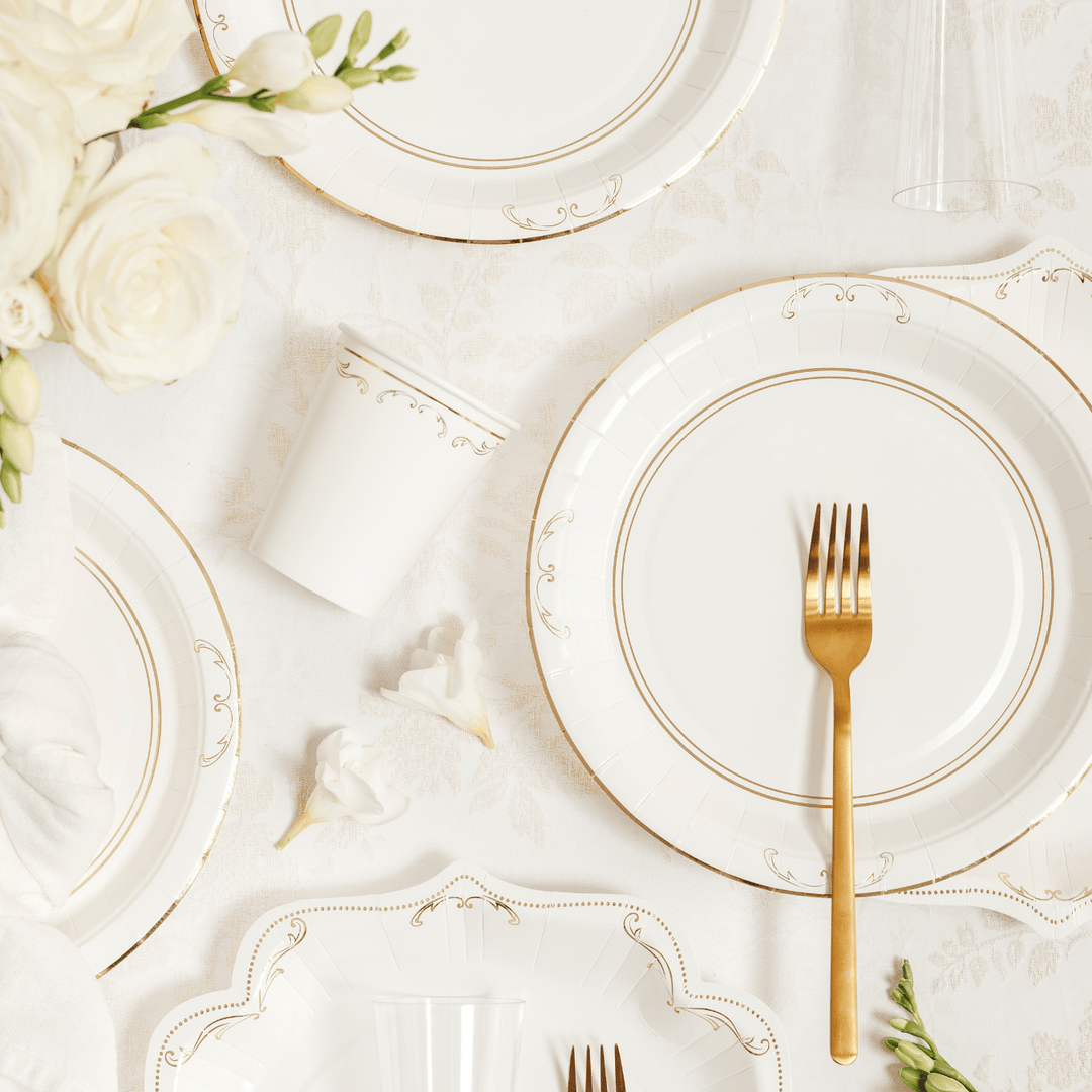 Cream Floral Lace Style Table Runner - Lace Tablescapes tablecover Cream Floral Lace Style Table Runner