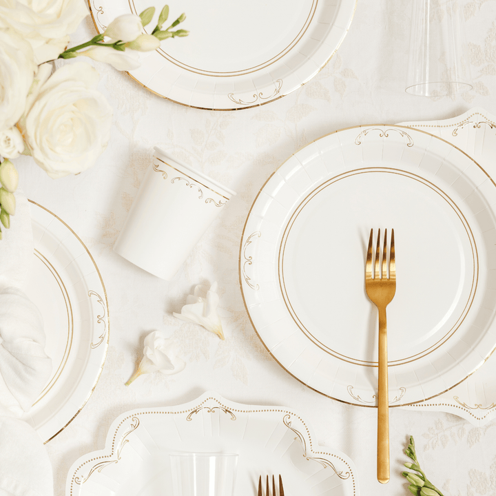 Cream Floral Lace Style Table Runner - Lace Tablescapes tablecover Cream Floral Lace Style Table Runner