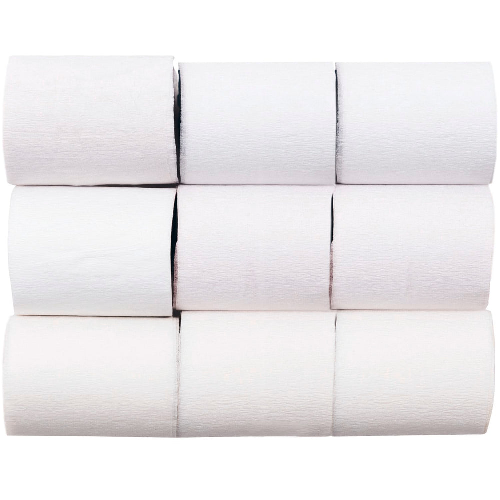 Crepe Paper Streamer Set - White streamers Crepe Paper Streamer Set - White