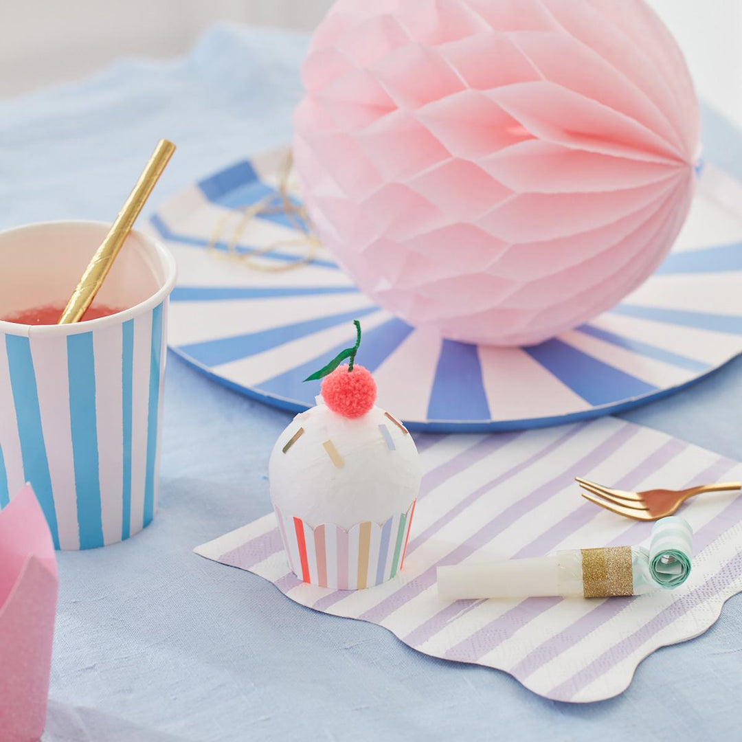 Cupcake Surprise Balls x 3 | Meri Meri Birthday Party Party Accessories Cupcake Surprise Balls x 3