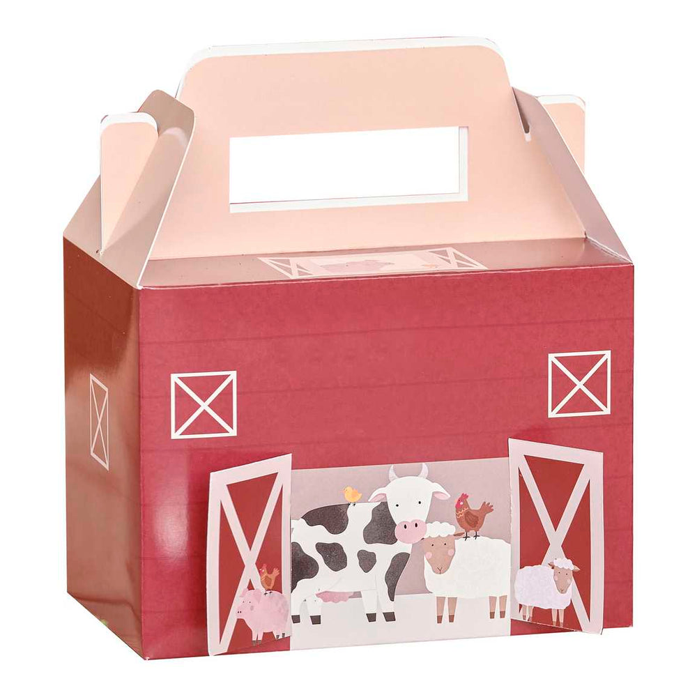 party box Customisable Barn Farm Party Lunch Boxes x 5