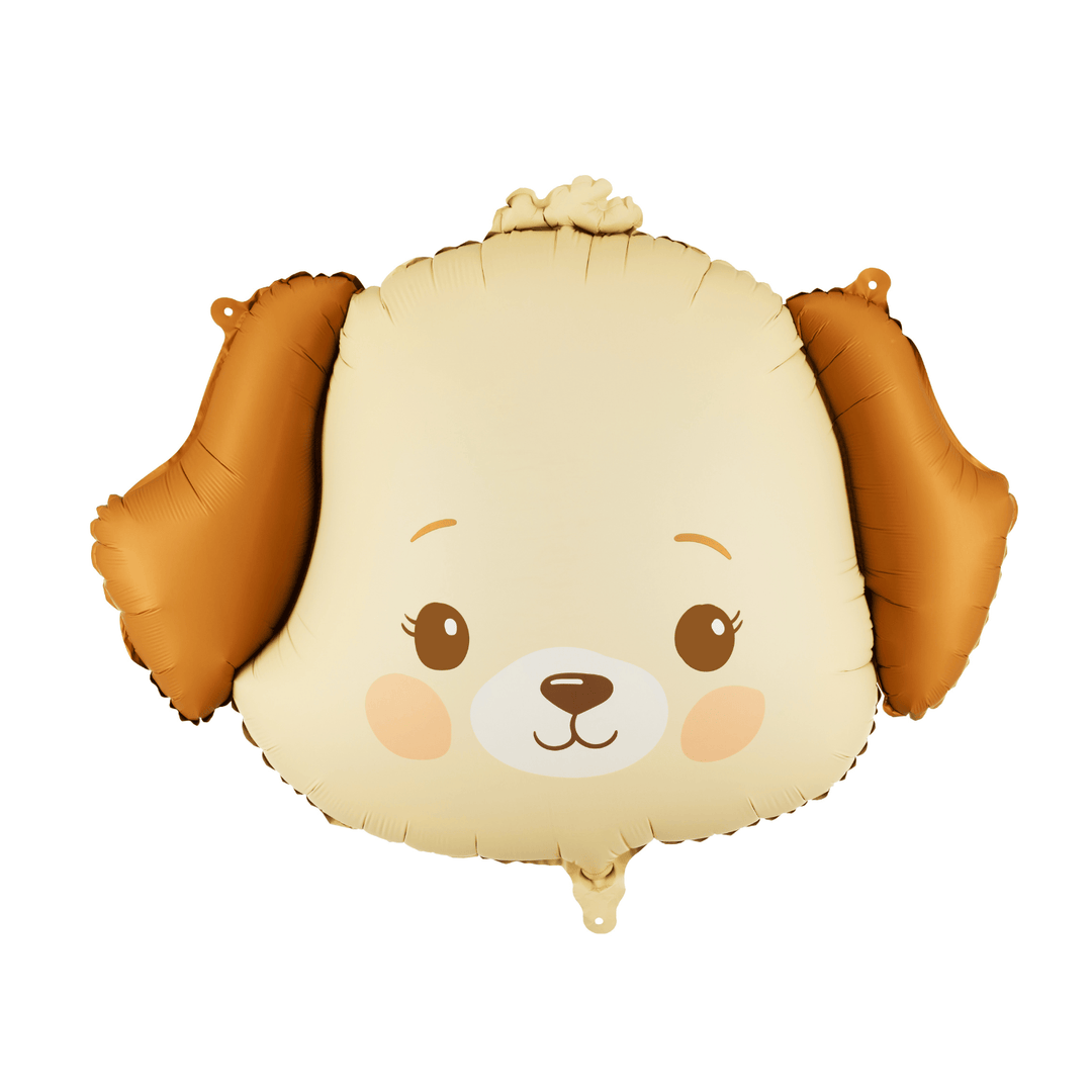 Cute Dog Head Foil Balloon - Puppy Party Supplies Foil Balloon Cute Dog Head Foil Balloon