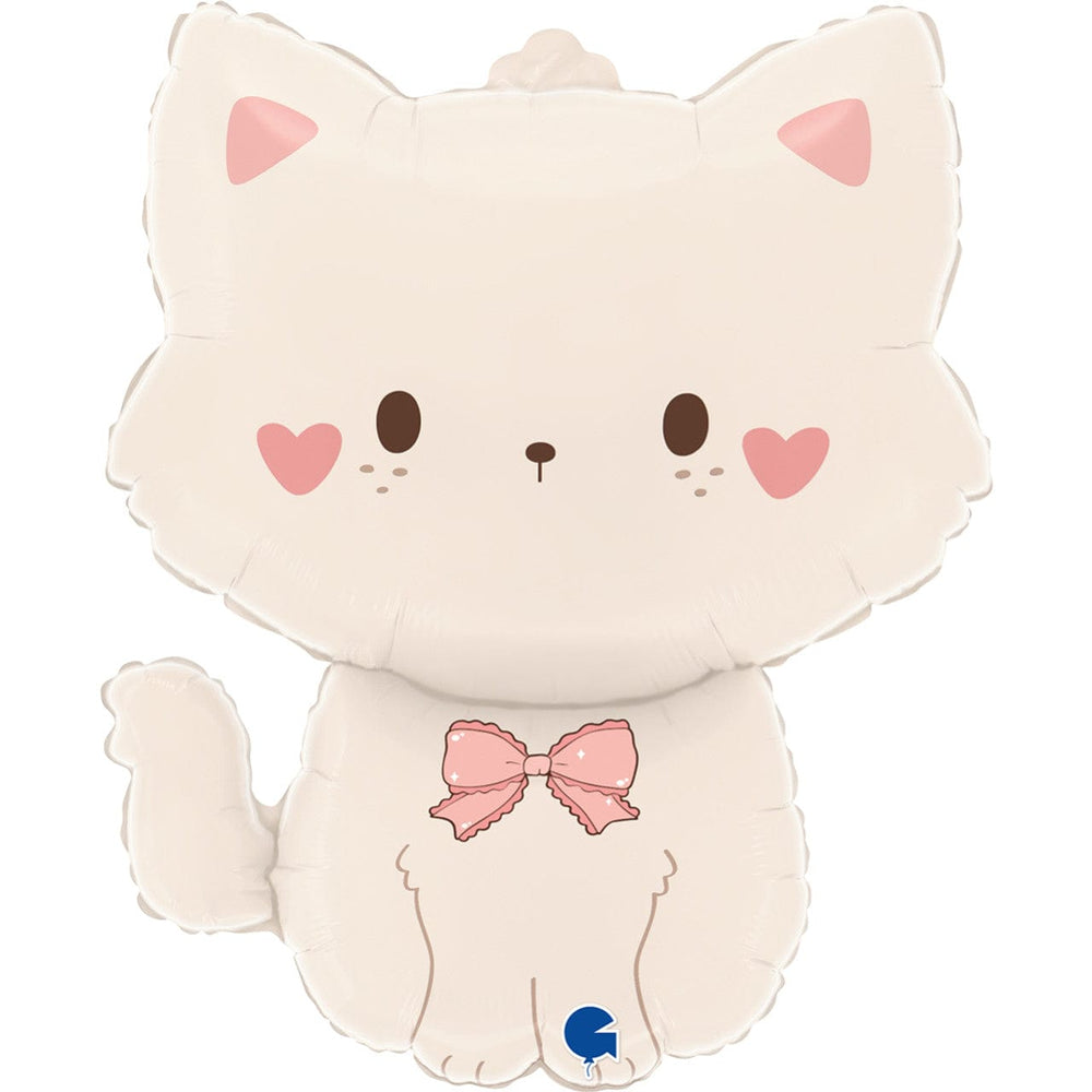 Cute Kitten Foil Balloon - 22 inch - Coquette Kitten Foil Balloon Foil Balloon Cute Kitten Foil Balloon - 22 inch