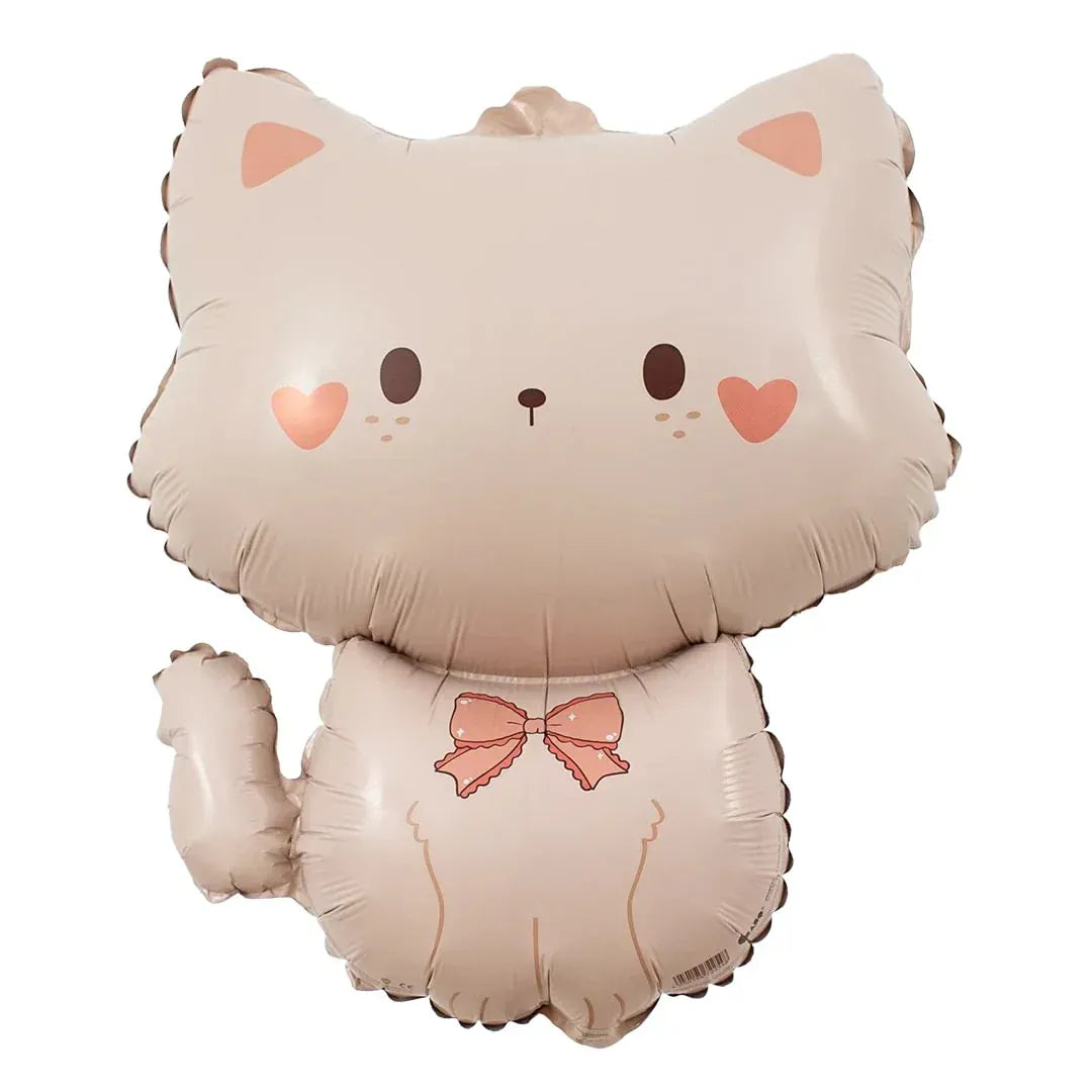 Cute Kitten Foil Balloon - 22 inch - Coquette Kitten Foil Balloon Foil Balloon Cute Kitten Foil Balloon - 22 inch