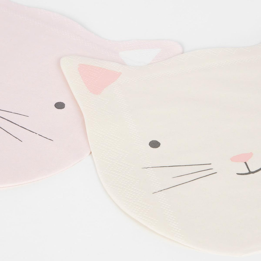 Cute Kitten Napkins x 16 | Party Tableware UK Tableware Cute Kitten Napkins x 16