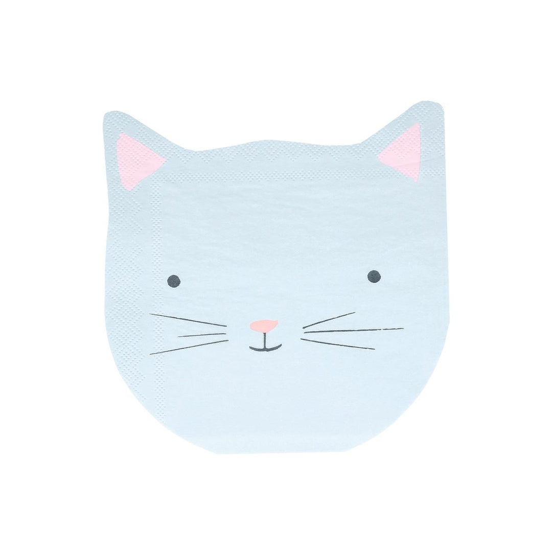 Cute Kitten Napkins x 16 | Party Tableware UK Tableware Cute Kitten Napkins x 16