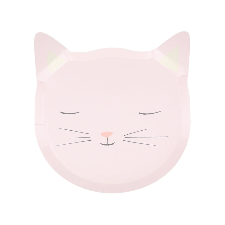 Cute Kitten Plates x 8 | Party Tableware UK Tableware Cute Kitten Plates x 8