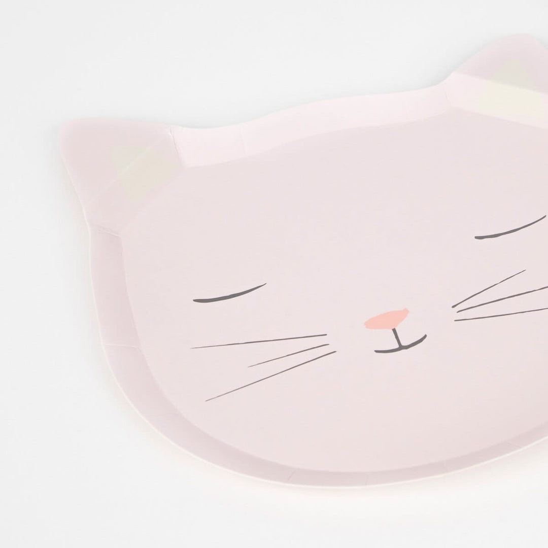 Cute Kitten Plates x 8 | Party Tableware UK Tableware Cute Kitten Plates x 8