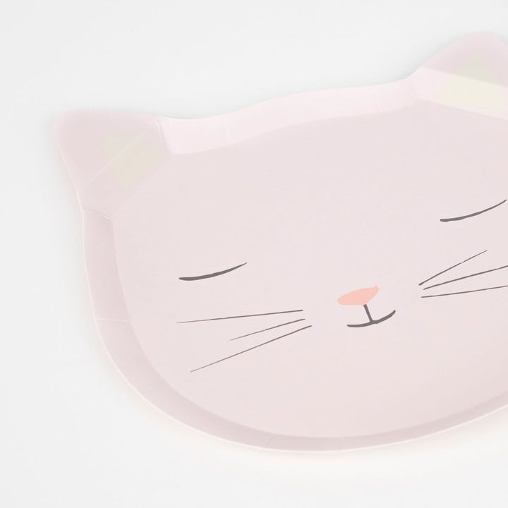 Cute Kitten Plates x 8 | Party Tableware UK Tableware Cute Kitten Plates x 8