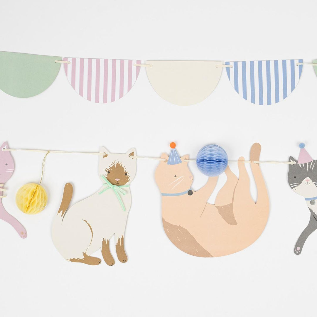 Cute Kittens Garland Set | Party Decorations UK Party Decorations Cute Kittens Garland Set