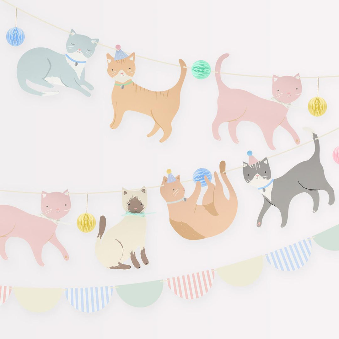 Cute Kittens Garland Set | Party Decorations UK Party Decorations Cute Kittens Garland Set