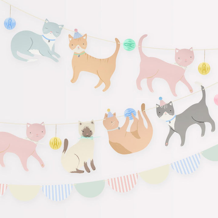 Cute Kittens Garland Set | Party Decorations UK Party Decorations Cute Kittens Garland Set
