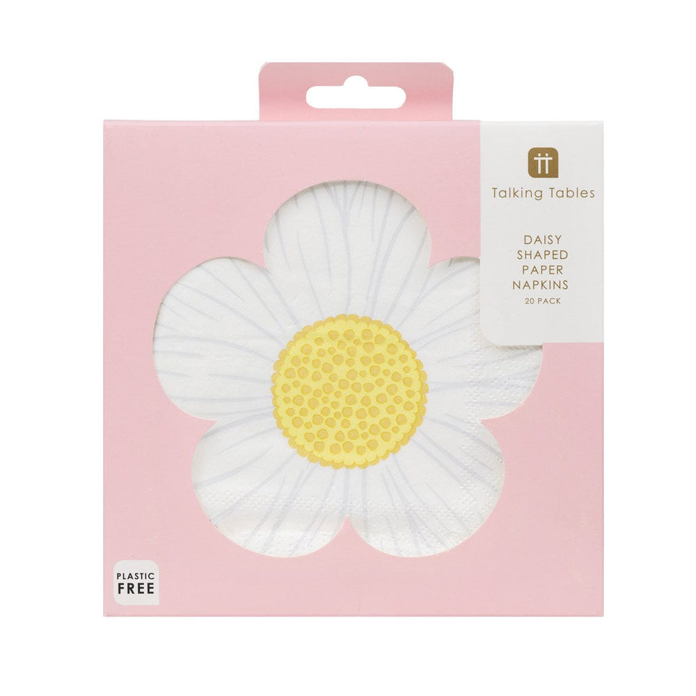 Paper Napkins Daisy Party Paper Napkins x 20
