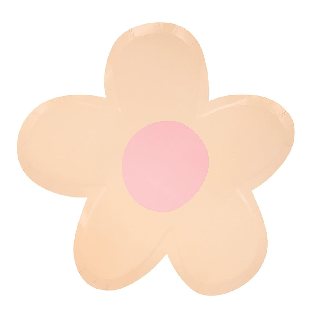 Daisy Shaped Party Plates x 8 | Meri Meri party plates Daisy Shaped Party Plates x 8