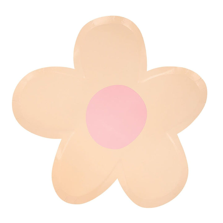 Daisy Shaped Party Plates x 8 | Meri Meri party plates Daisy Shaped Party Plates x 8