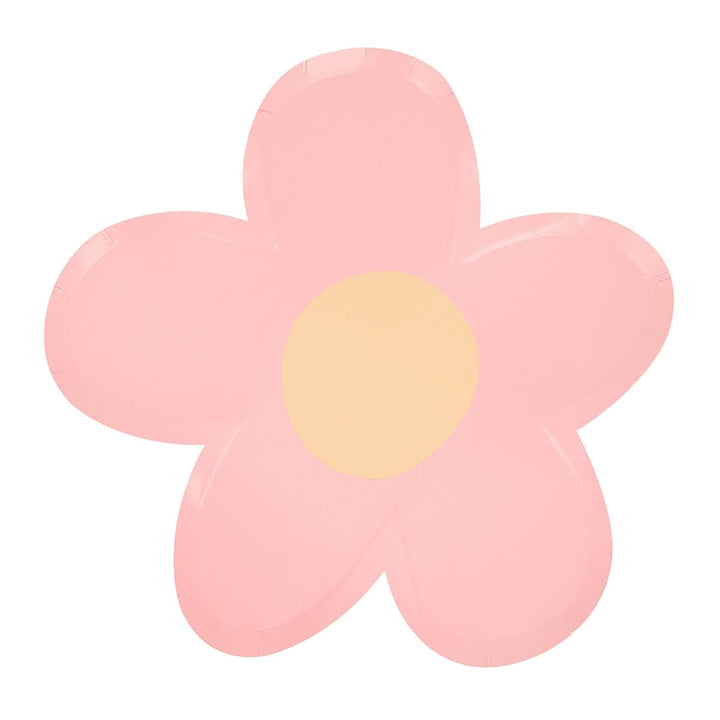 Daisy Shaped Party Plates x 8 | Meri Meri party plates Daisy Shaped Party Plates x 8