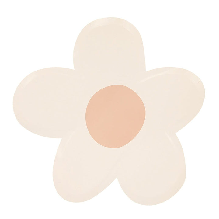 Daisy Shaped Party Plates x 8 | Meri Meri party plates Daisy Shaped Party Plates x 8