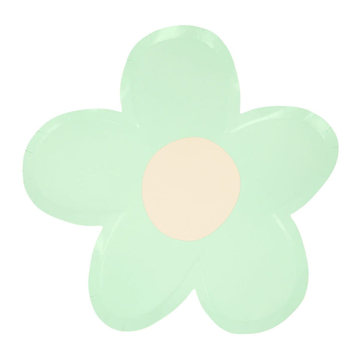 Daisy Shaped Party Plates x 8 | Meri Meri party plates Daisy Shaped Party Plates x 8