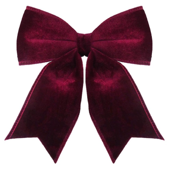 Dark Red Velvet Bow (30cm) Bunting Dark Red Velvet Bow (30cm)