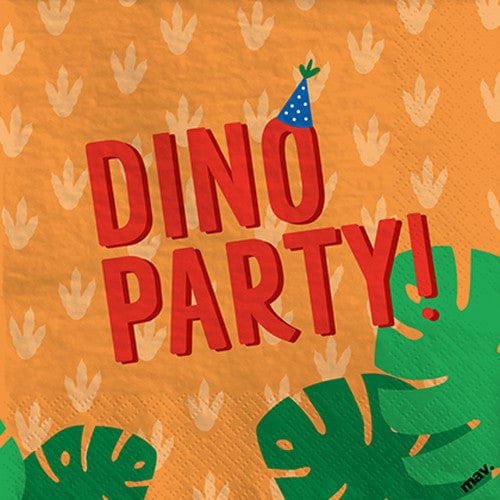 Dino Party Napkins x 20 Napkins Dino Party Napkins x 20