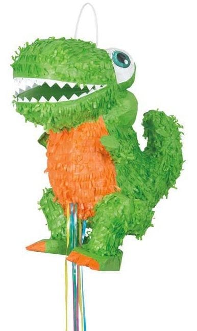 Party Supplies Dinosaur 3D Pull Piñata