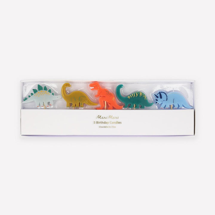 Dinosaur Candles x 5 | Party Cake Candles UK Cake Candles Dinosaur Candles x 5