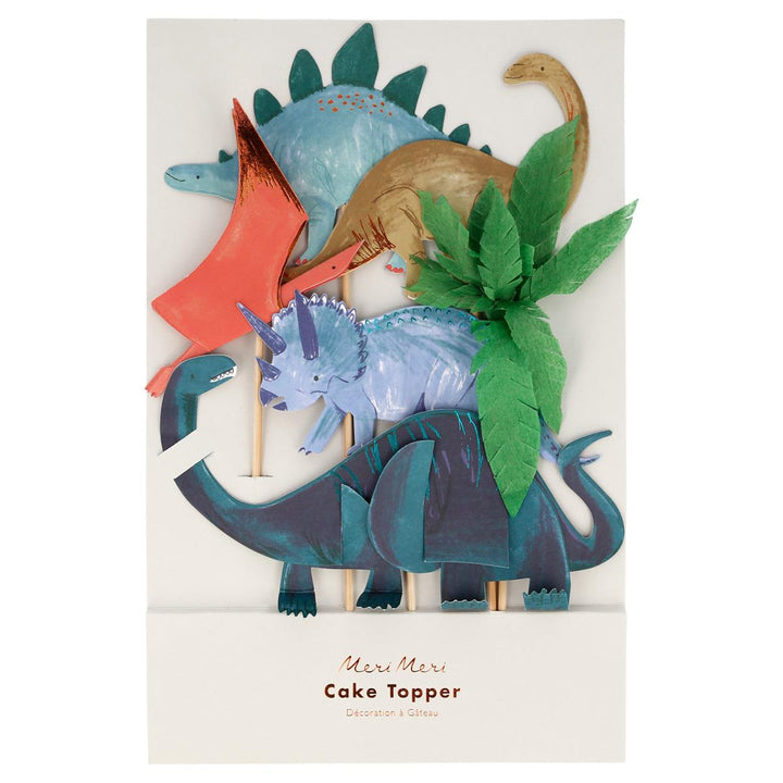 Dinosaur Kingdom Cake Toppers x 6 | Cake Decorating UK Cake Toppers Dinosaur Kingdom Cake Toppers x 6