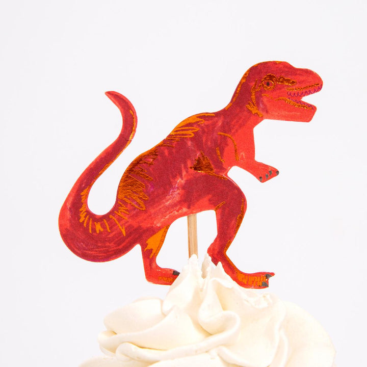 Dinosaur Kingdom Cupcake Kit x 24 | Cake Decorating UK Cake Decorating Supplies Dinosaur Kingdom Cupcake Kit x 24 toppers