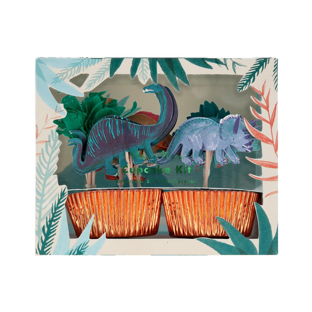 Dinosaur Kingdom Cupcake Kit x 24 | Cake Decorating UK Cake Decorating Supplies Dinosaur Kingdom Cupcake Kit x 24 toppers