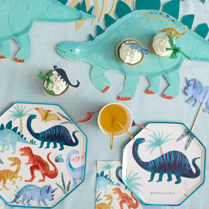 Dinosaur Kingdom Large Napkins x 16 | Party Tableware UK Tableware Dinosaur Kingdom Large Napkins x 16