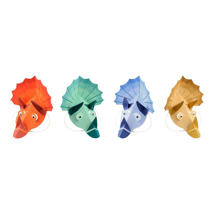 Dinosaur Kingdom Party Hats x 8 | Party Accessories UK Party Accessories Dinosaur Kingdom Party Hats x 8