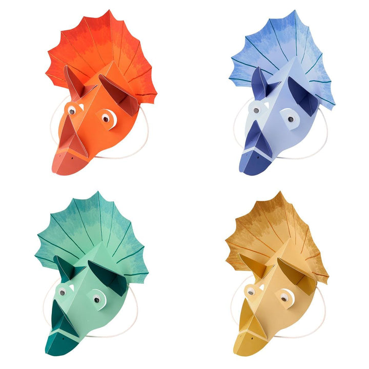 Dinosaur Kingdom Party Hats x 8 | Party Accessories UK Party Accessories Dinosaur Kingdom Party Hats x 8