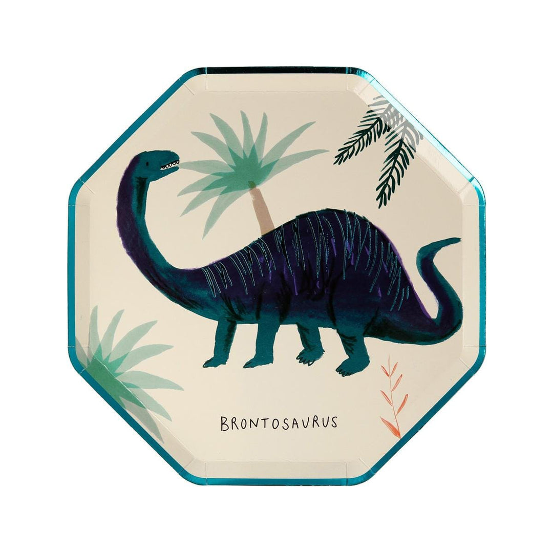 Dinosaur Kingdom Side Plates x 8 | Party Tableware UK Tableware Dinosaur Kingdom Side Plates x 8