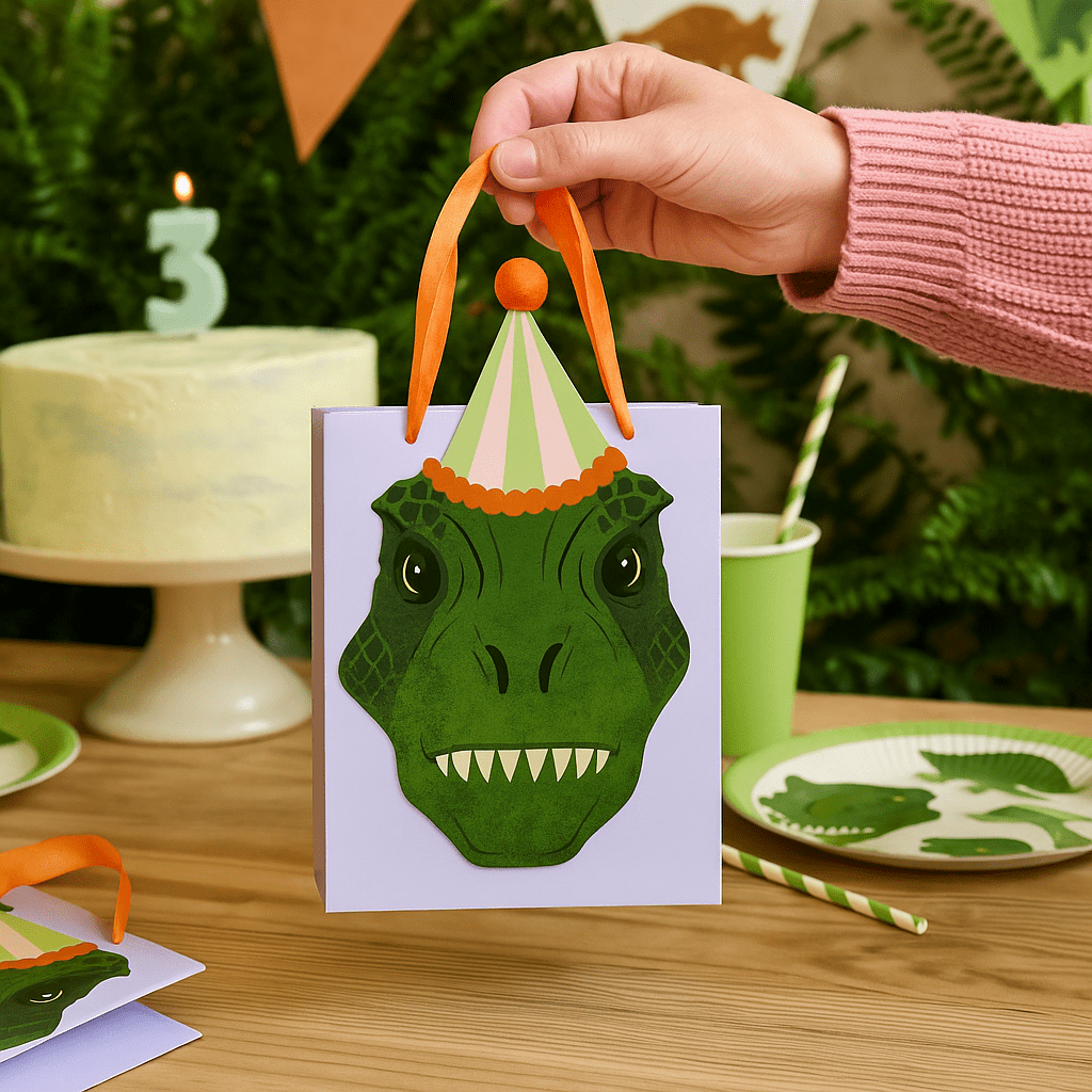 Dinosaur Party Bags - Pack of 5 Party Bags Dinosaur Party Bags - Pack of 5
