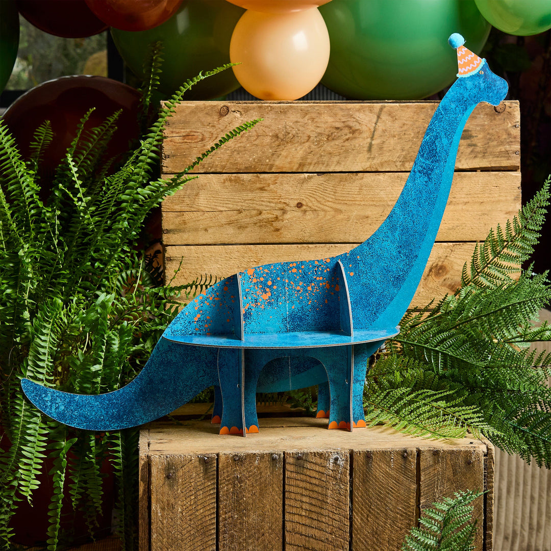 Dinosaur Party Treat Stand cake stand Dinosaur Party Treat Stand