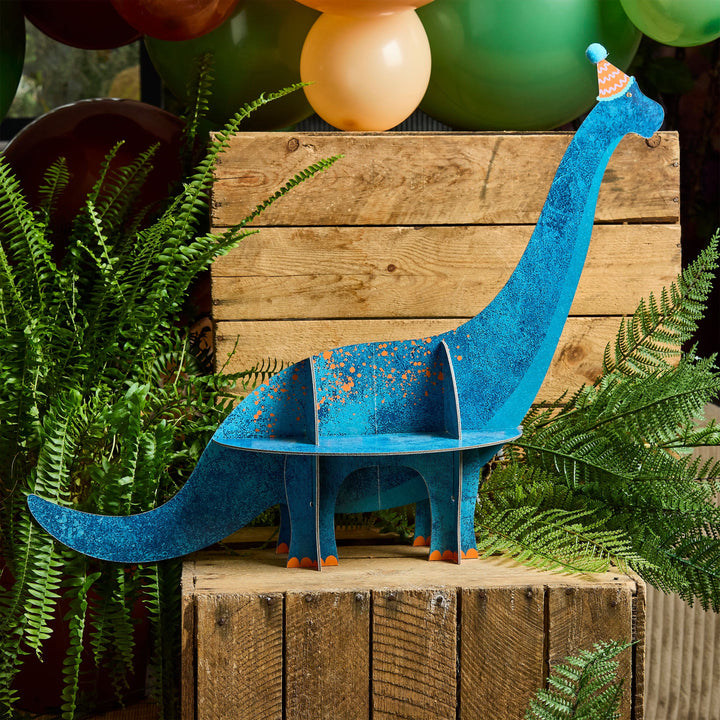 Dinosaur Party Treat Stand cake stand Dinosaur Party Treat Stand