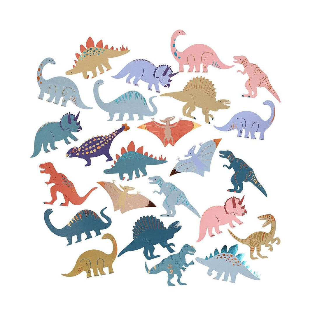 Dinosaur Shaped Stickers x 25 | Party Bag Fillers UK Party Accessories Dinosaur Shaped Stickers x 25