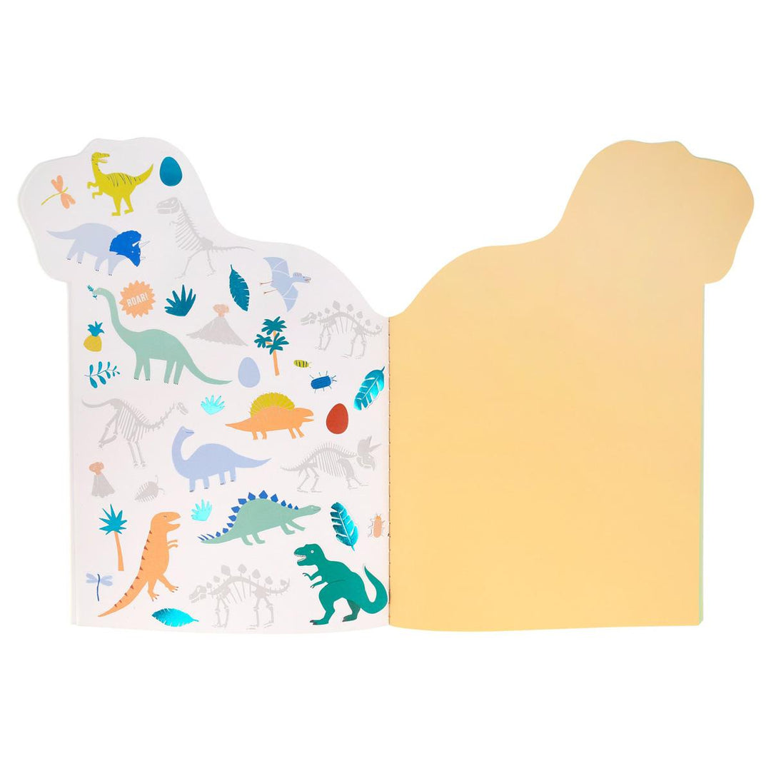 Dinosaur Sticker &amp; Sketchbook | Meri Meri Dinosaur Party Party Accessories Dinosaur Sticker &amp; Sketchbook