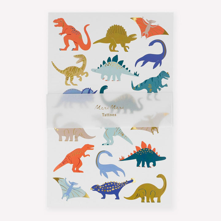 Dinosaurs Temporary Tattoo Sheets | Party Bag Fillers UK Party Accessories Dinosaurs Temporary Tattoo Sheets x 2 sheets