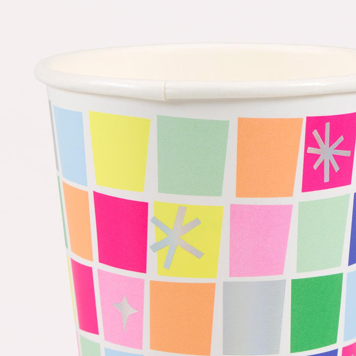 Disco Ball Party Cups x 8 | Meri Meri Disco Party party cups Disco Ball Party Cups x 8