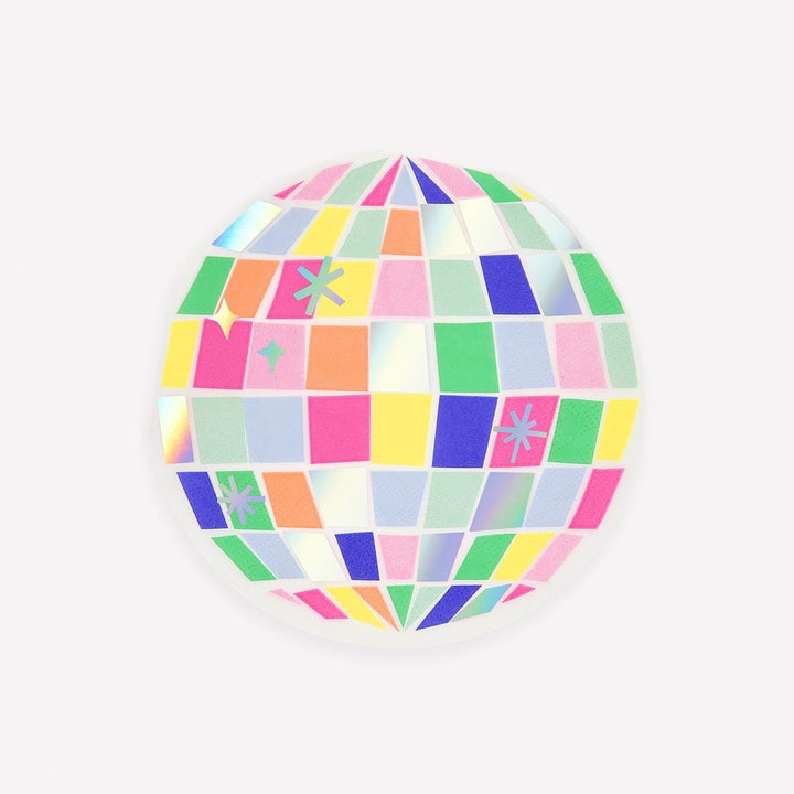 Disco Ball Party Napkins x 16 | Meri Meri Disco Party party napkins Disco Ball Party Napkins x 16