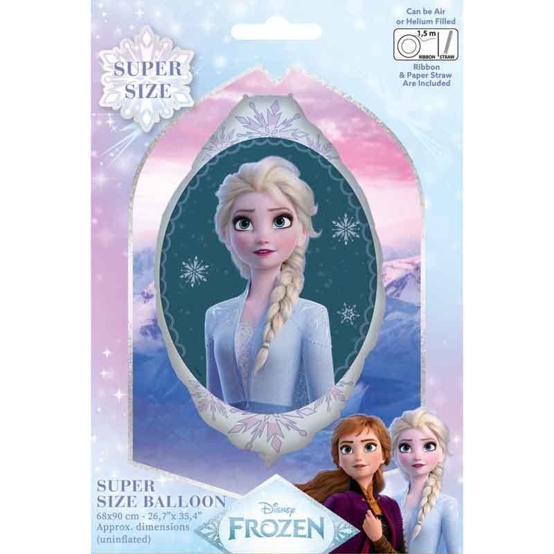 Disney Frozen Elsa Shaped Foil Balloon Foil Balloon Disney Frozen Elsa Shaped Foil Balloon