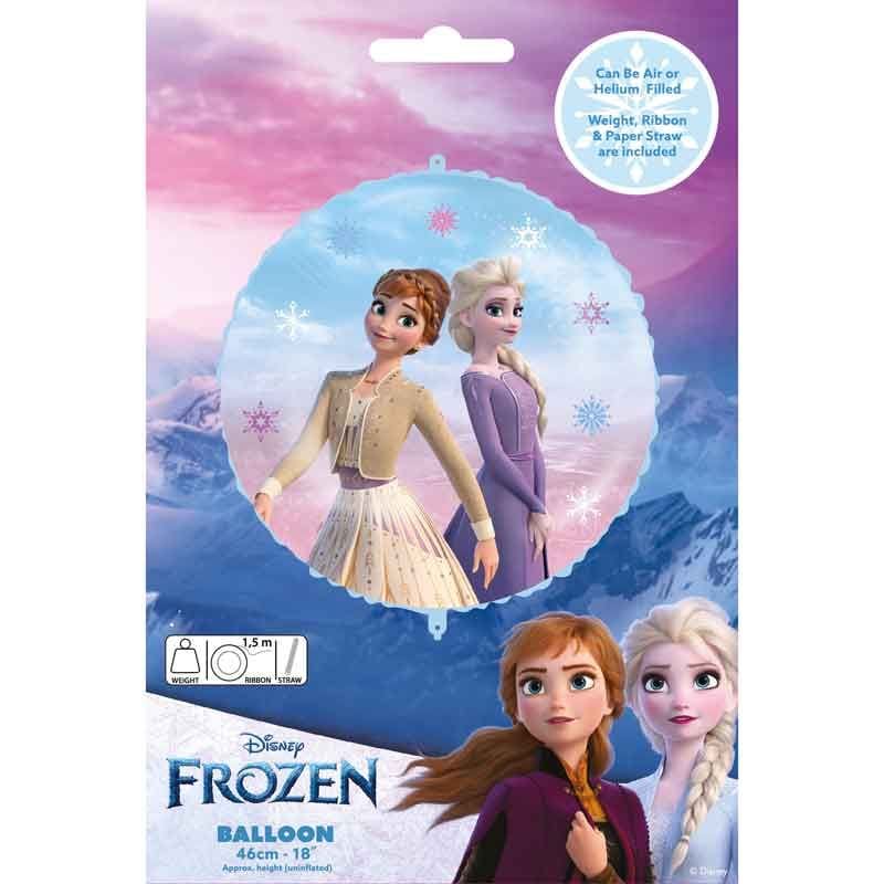 Disney Frozen Foil Balloon 18inch - Elsa & Anna Foil Balloon Disney Frozen Foil Balloon - 18inch
