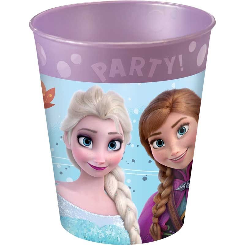 Disney Frozen Reusable Party Cups x 4 - Elsa & Anna party cups Disney Frozen Reusable Party Cups x 4 (Idyllic Wonder)