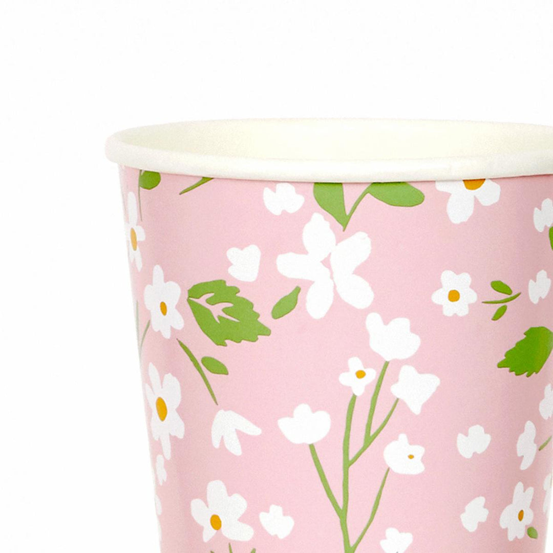 Ditsy Floral Party Cups x 12 | Meri Meri party cups Ditsy Floral Party Cups x 12