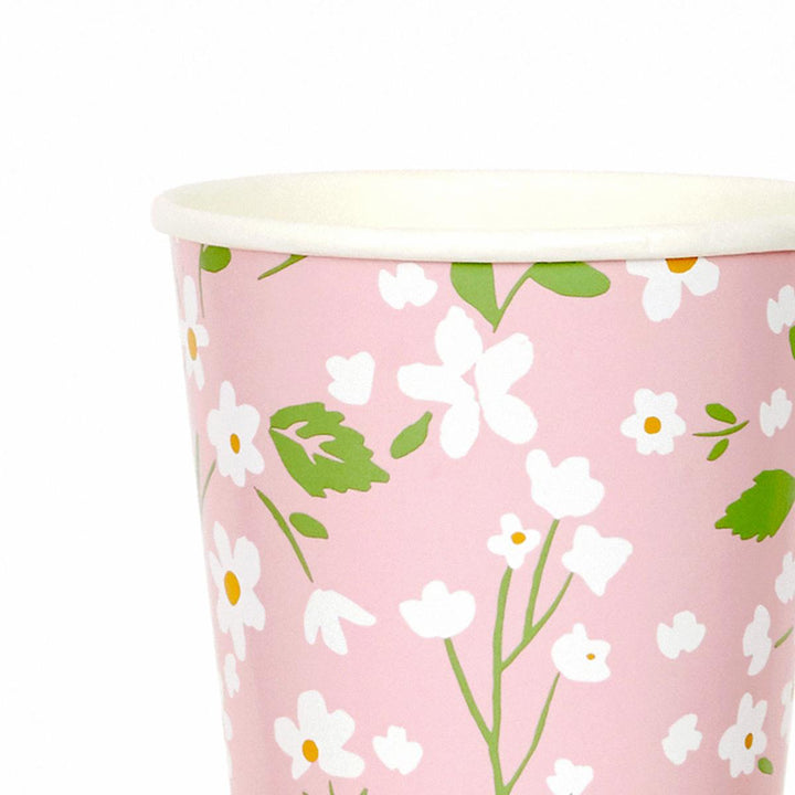 Ditsy Floral Party Cups x 12 | Meri Meri party cups Ditsy Floral Party Cups x 12