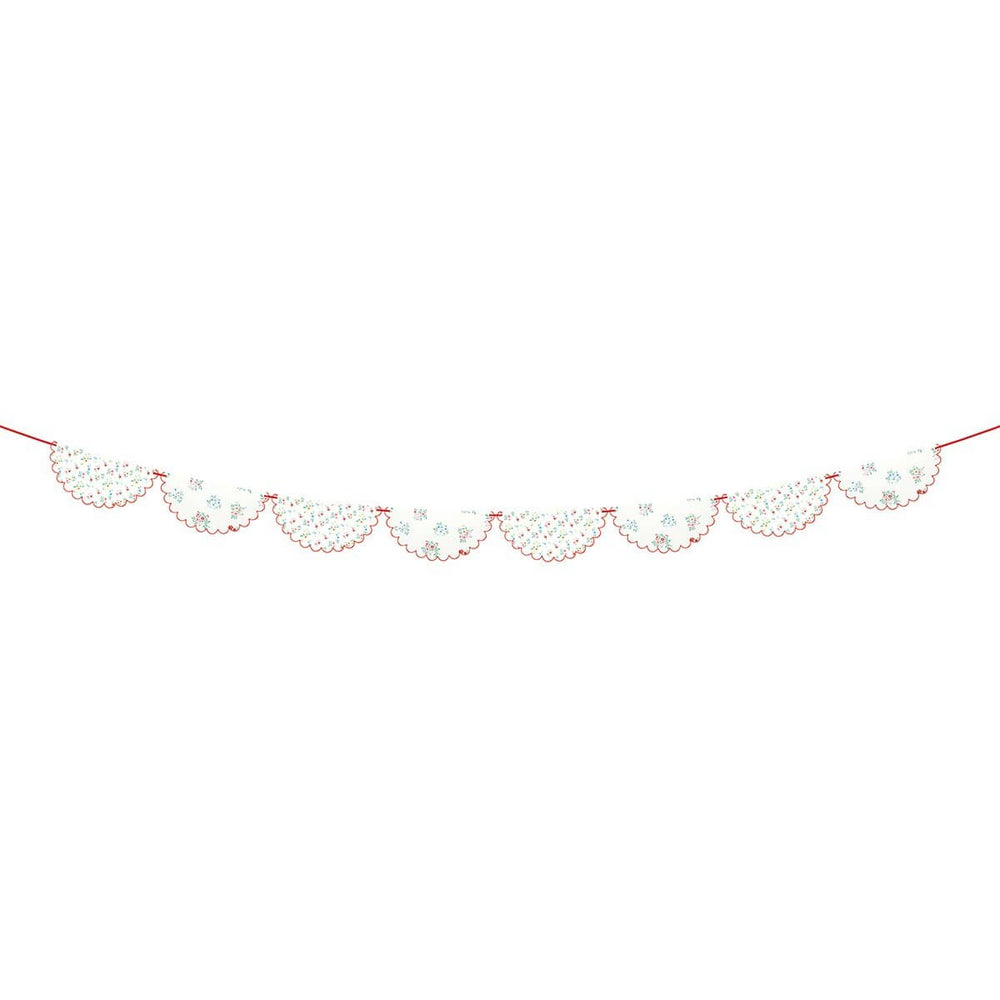 Ditsy Posy Paper Party Garland Bunting Ditsy Posy Paper Party Garland