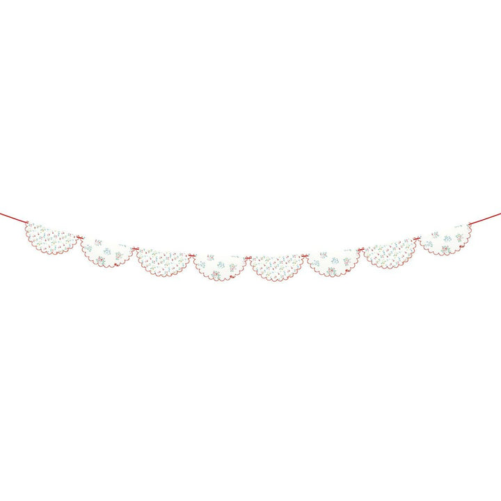 Ditsy Posy Paper Party Garland Bunting Ditsy Posy Paper Party Garland